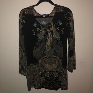 Francesca's long-sleeve dress